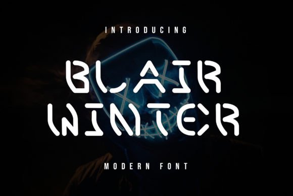 Blair Winter: A Modern Display Font for Branding