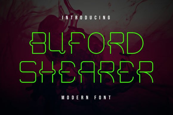 Buford Shearer: A Bold Display Font for Branding