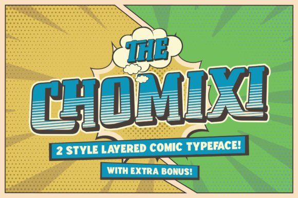 Chomoxi: A Bold Display Font for Editorial Impact