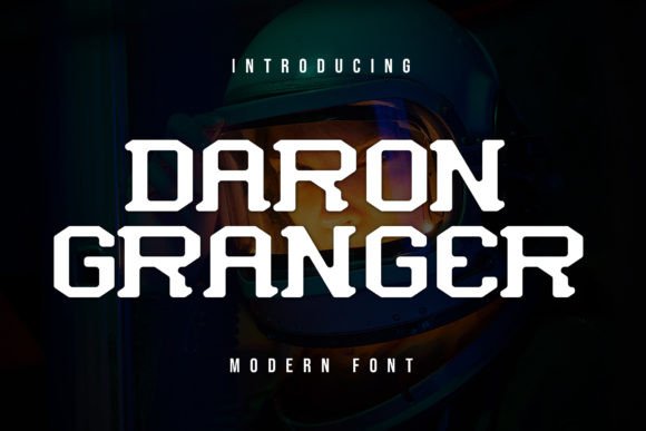 Daron Granger: A Modern Display Font for Web Design