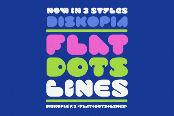 Diskopia: A Stylish Display Font for Editorial Design