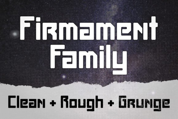 Firmament Family: A Retro-Futuristic Display Font for Brands
