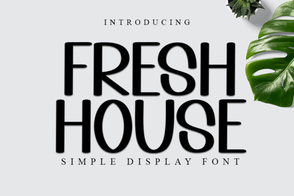 Fresh House: A Modern Handwritten Font for Web Design