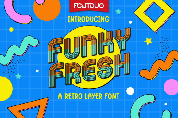 Funky Fresh: A Retro Display Font for Web Design