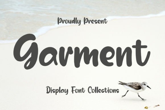 Garment: A Beautiful Display Font for Makers