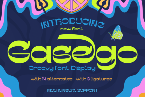 Gasego: A Unique Display Font for Editorial Design