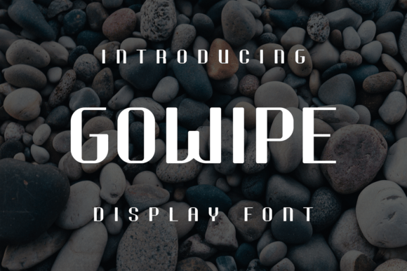 Gowipe: A Unique Display Font for Web Design