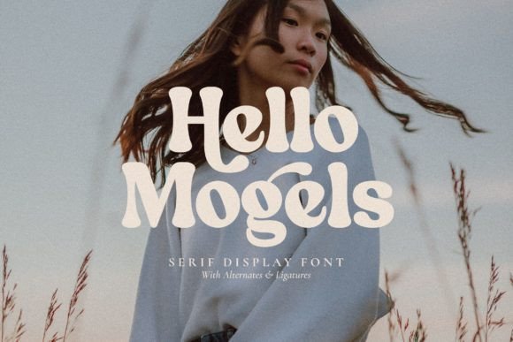 Hello Mogels: A Premium Display Font for Web Design