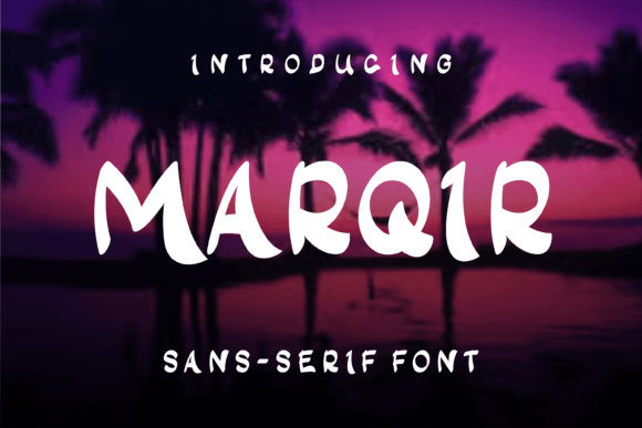Marqir: A Unique Display Font for Bold Branding