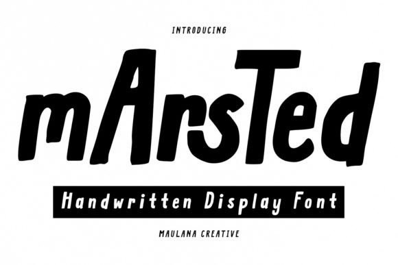 Marsted: The Handwritten Display Font for Campaigns