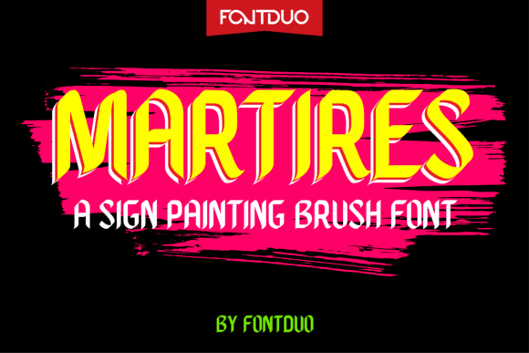 Martires: A Bold Display Font for Campaigns