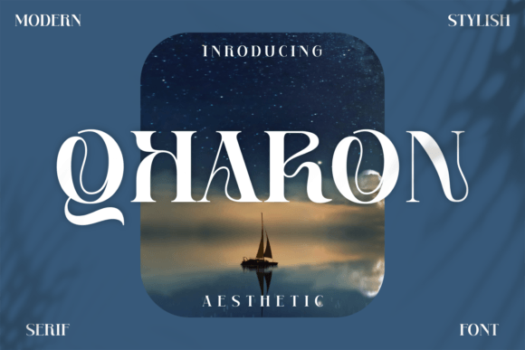 Qharon: A Chic Serif Display Font for Modern Web Design