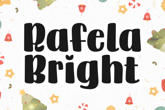 Rafela Bright: A Chunky Display Font for Business Branding