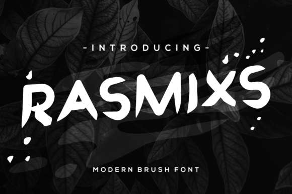 Rasmixs: A Unique Display Font for Web Design