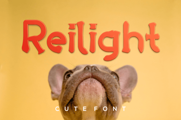 Reilight: A Unique Display Font for Campaigns