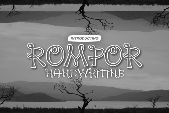 Rompor: A Stylish Display Font for Campaigns