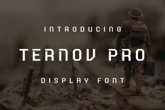 Ternov Pro: A Distinctive Display Font for Editorial Design