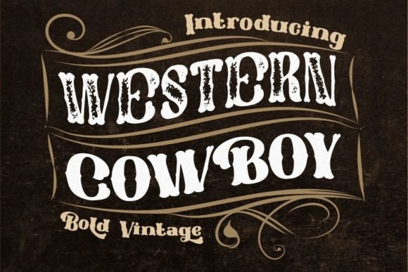 Western Cowboy: A Bold Retro Display Font Review