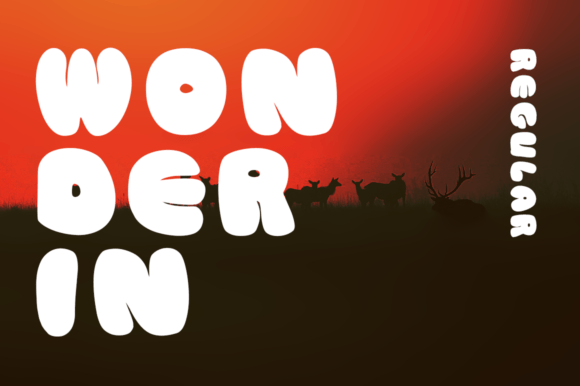 Wonderin: A Playful Display Font for Web Design